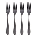 Eliana Black Dinner Forks, Set of 4