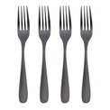 Eliana Black Dinner Forks, Set of 4