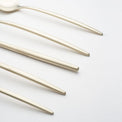 Gaze Champagne Satin 20-Piece Flatware Set
