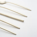 Gaze Champagne Satin 20-Piece Flatware Set