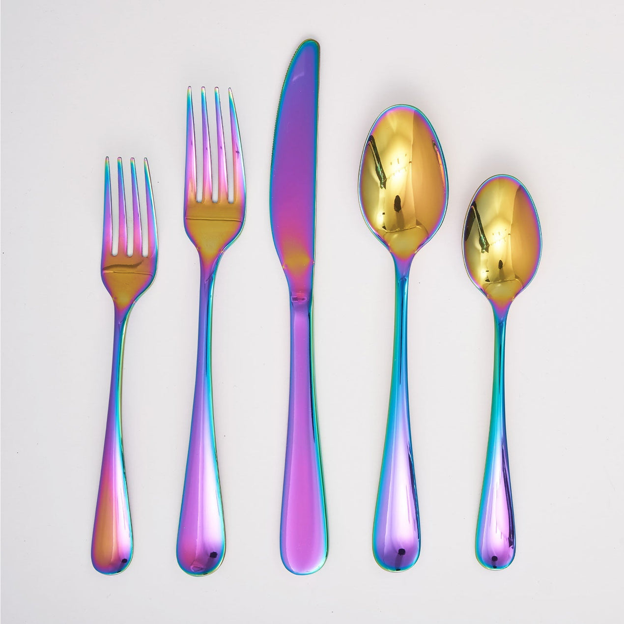 Rhiannon Rainbow Mirror 20 Piece Flatware Set – Lenox Corporation