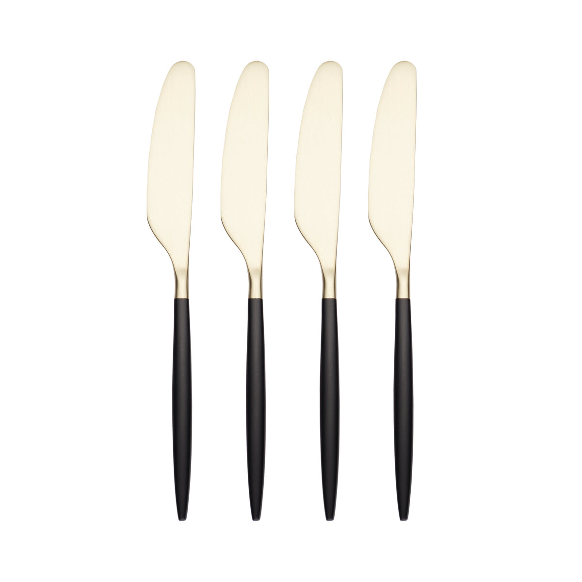 Gaze Black Champagne Satin Spreaders, Set of 4 – Lenox Corporation