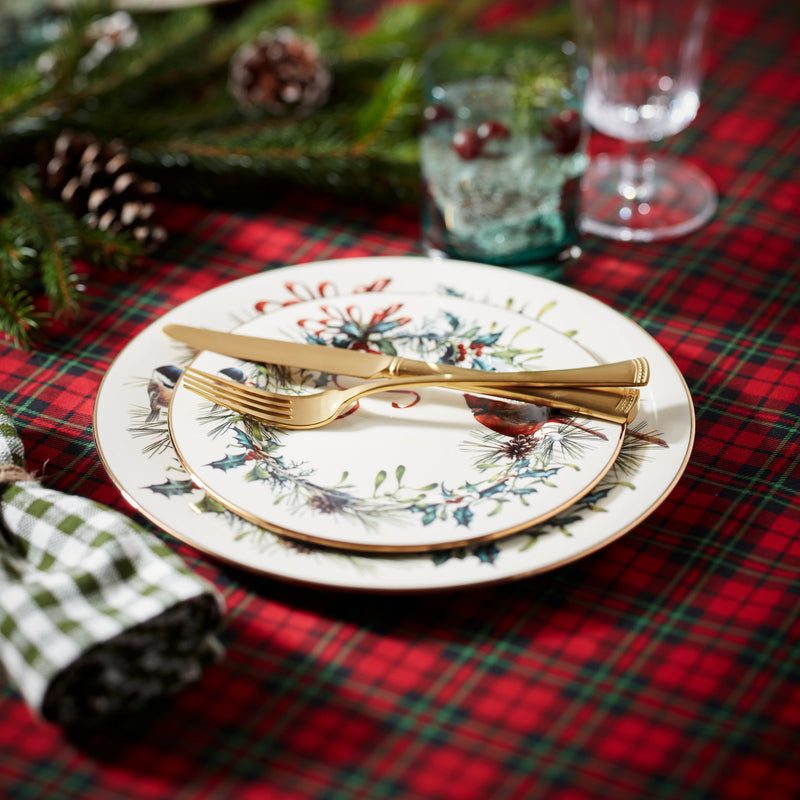 Winter Greetings Butter Plate
