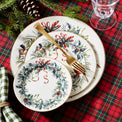 Winter Greetings Accent Plate