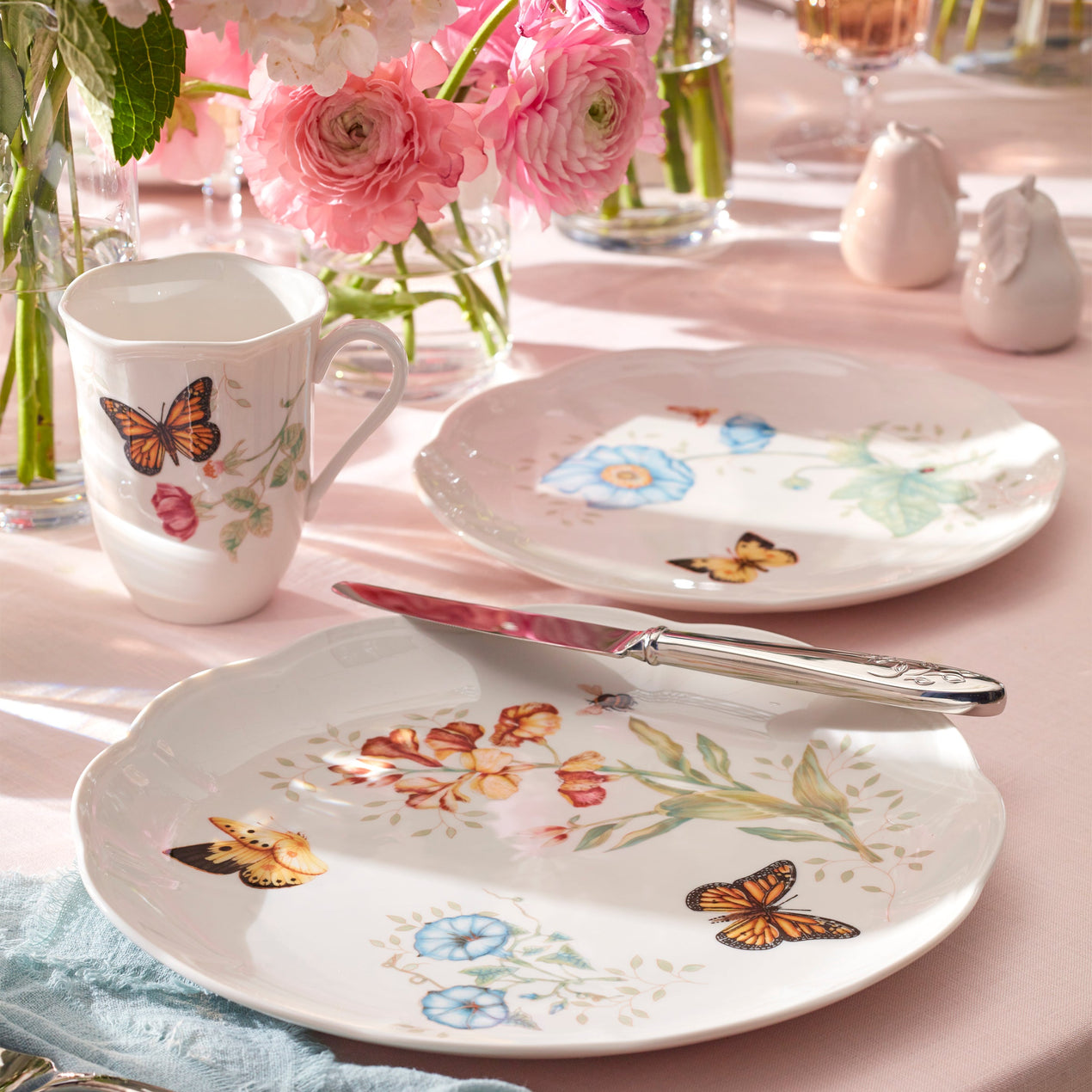 Dinner Plates Macys Lenox Butterfly Meadow Lenox Dinnerware