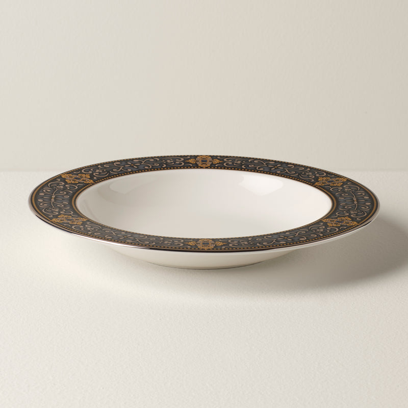 Vintage Jewel Rimmed Bowl