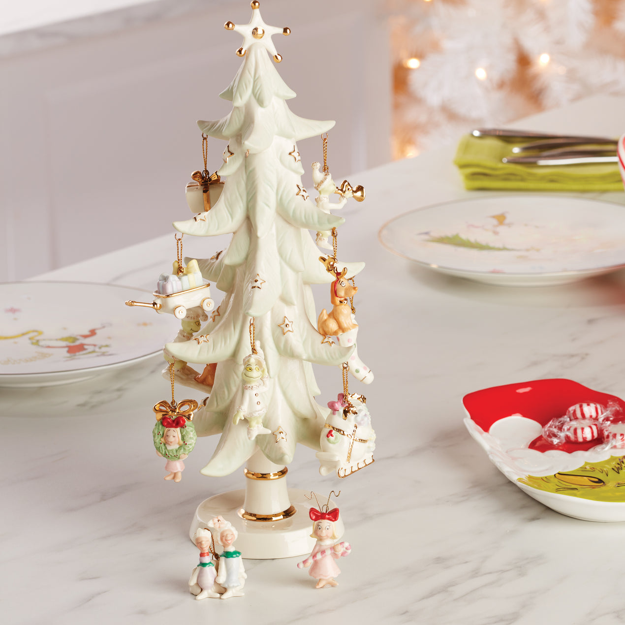 How The Grinch Stole Christmas 12-Piece Ornaments – Lenox Corporation