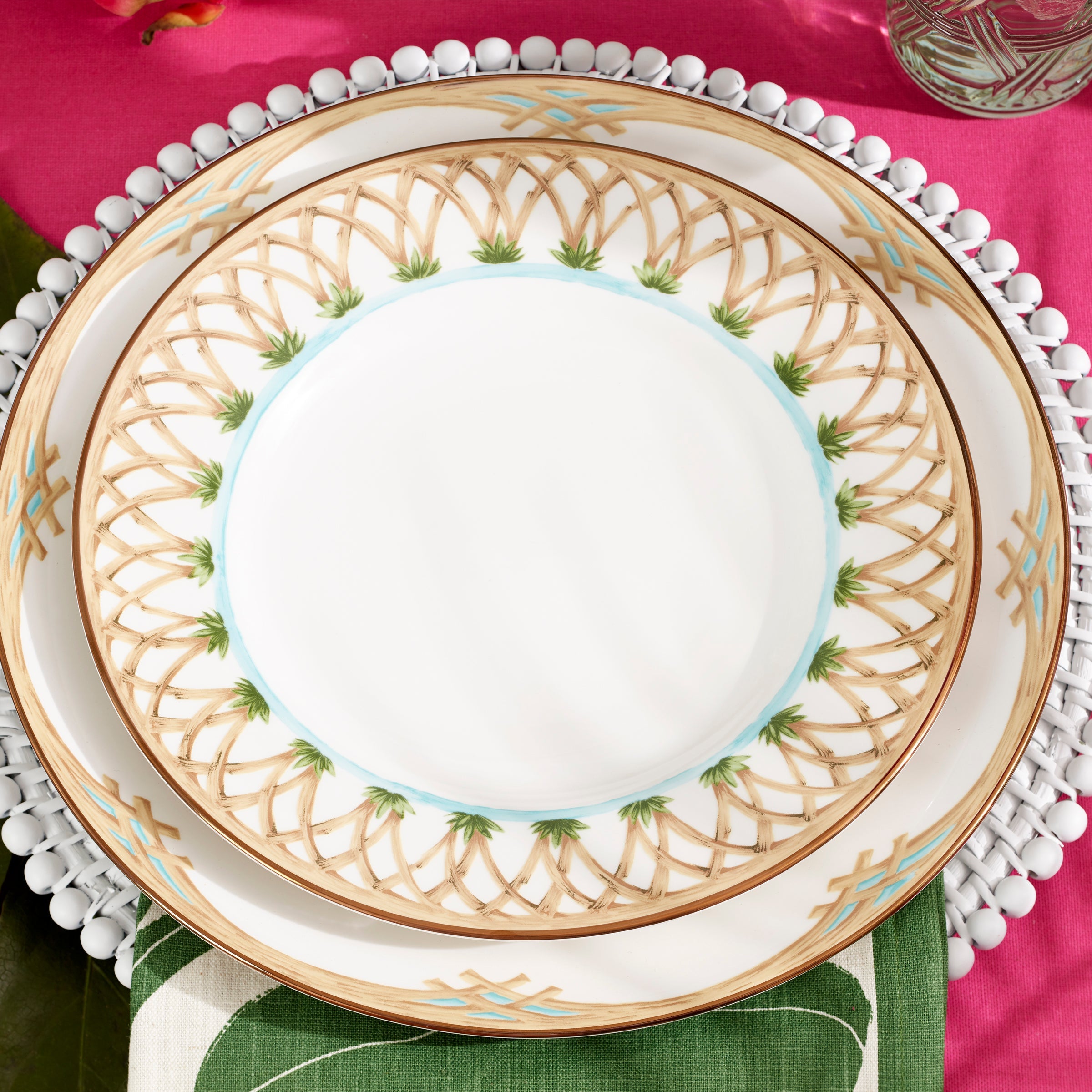 British Colonial Bamboo Accent Plate – Lenox Corporation