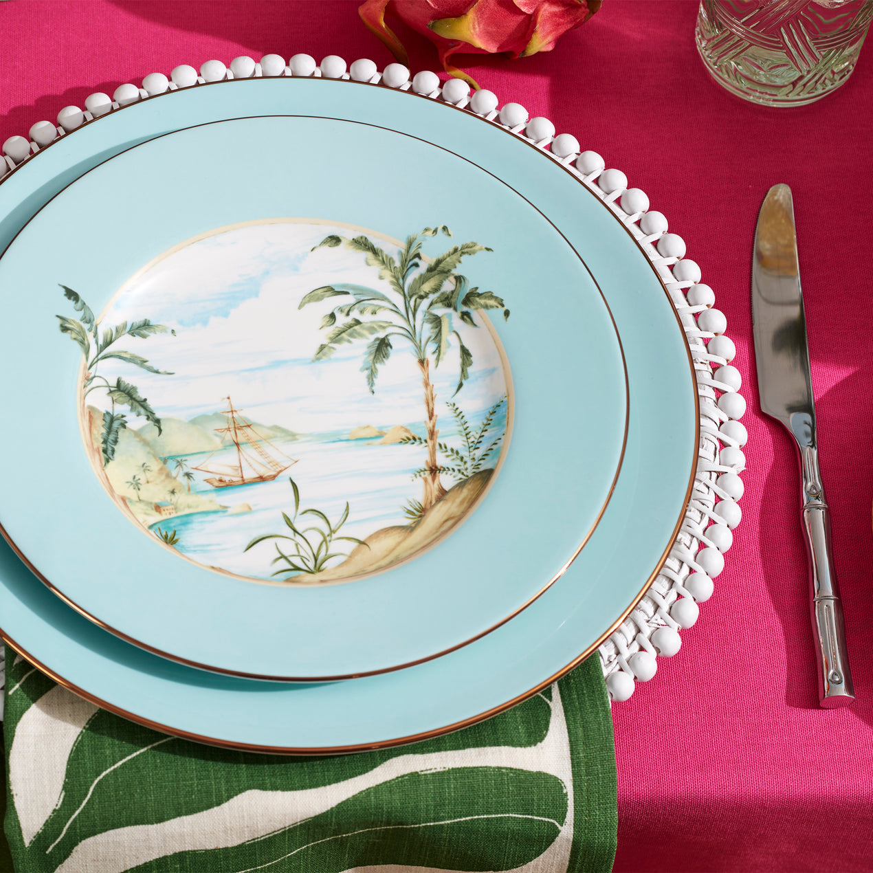 British Colonial Tradewind Accent Plate Lenox Corporation