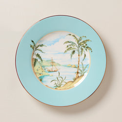 British Colonial Tradewind Accent Plate