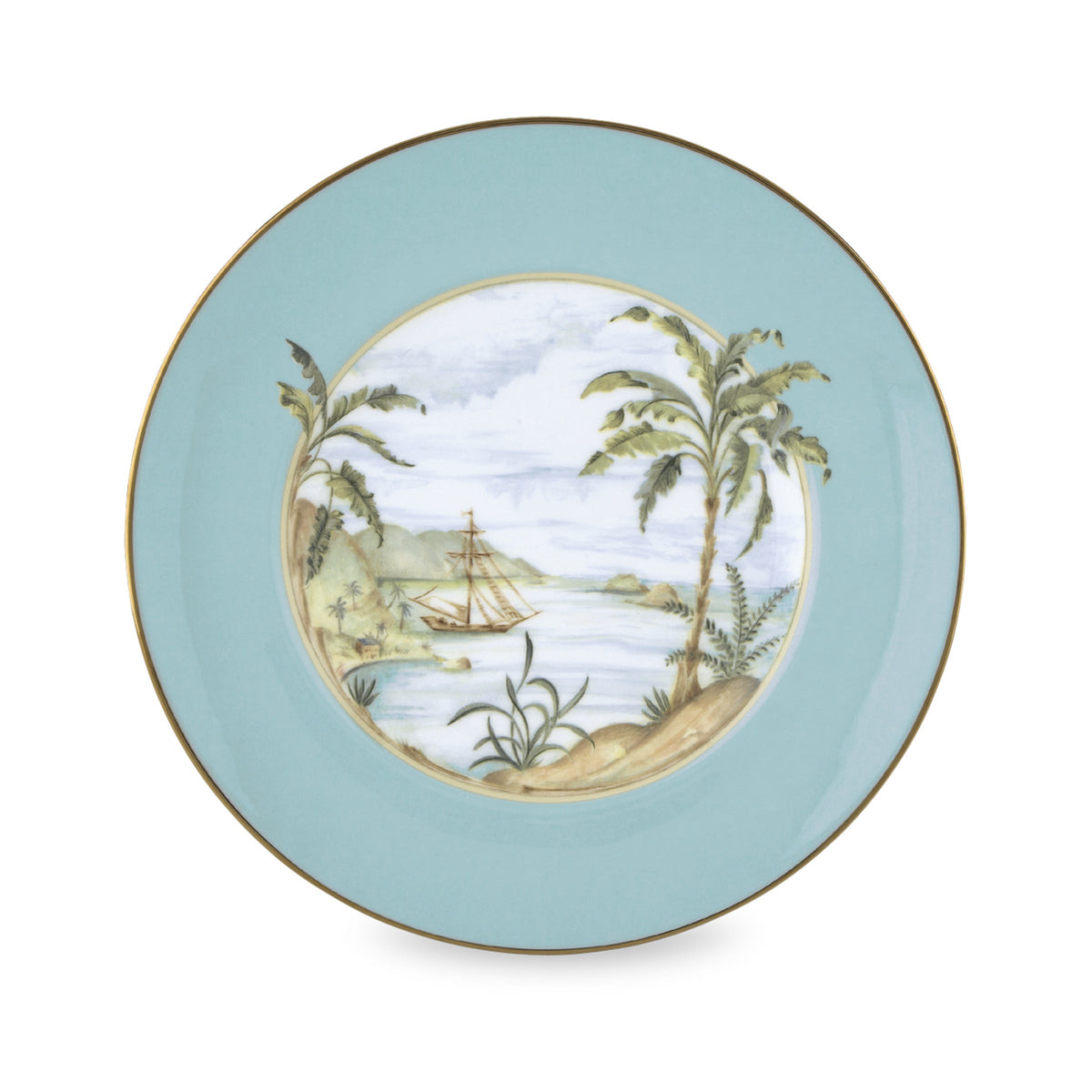 British Colonial Tradewind Accent Plate Lenox Corporation
