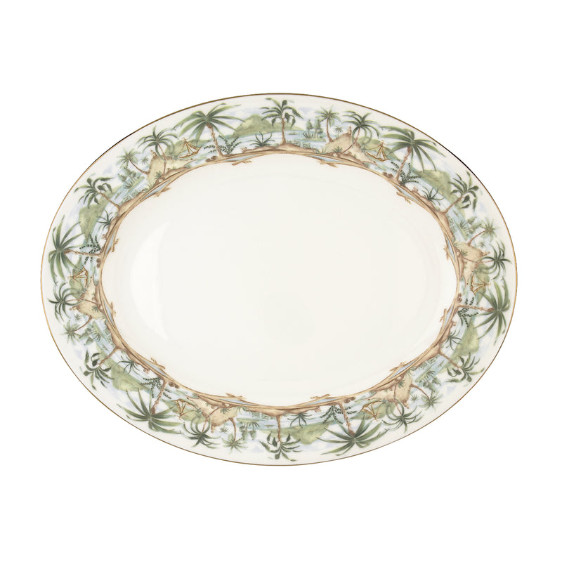 British Colonial Serving Platter