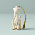 Personalized Baby's 1st Christmas Pink Giraffe Ornament