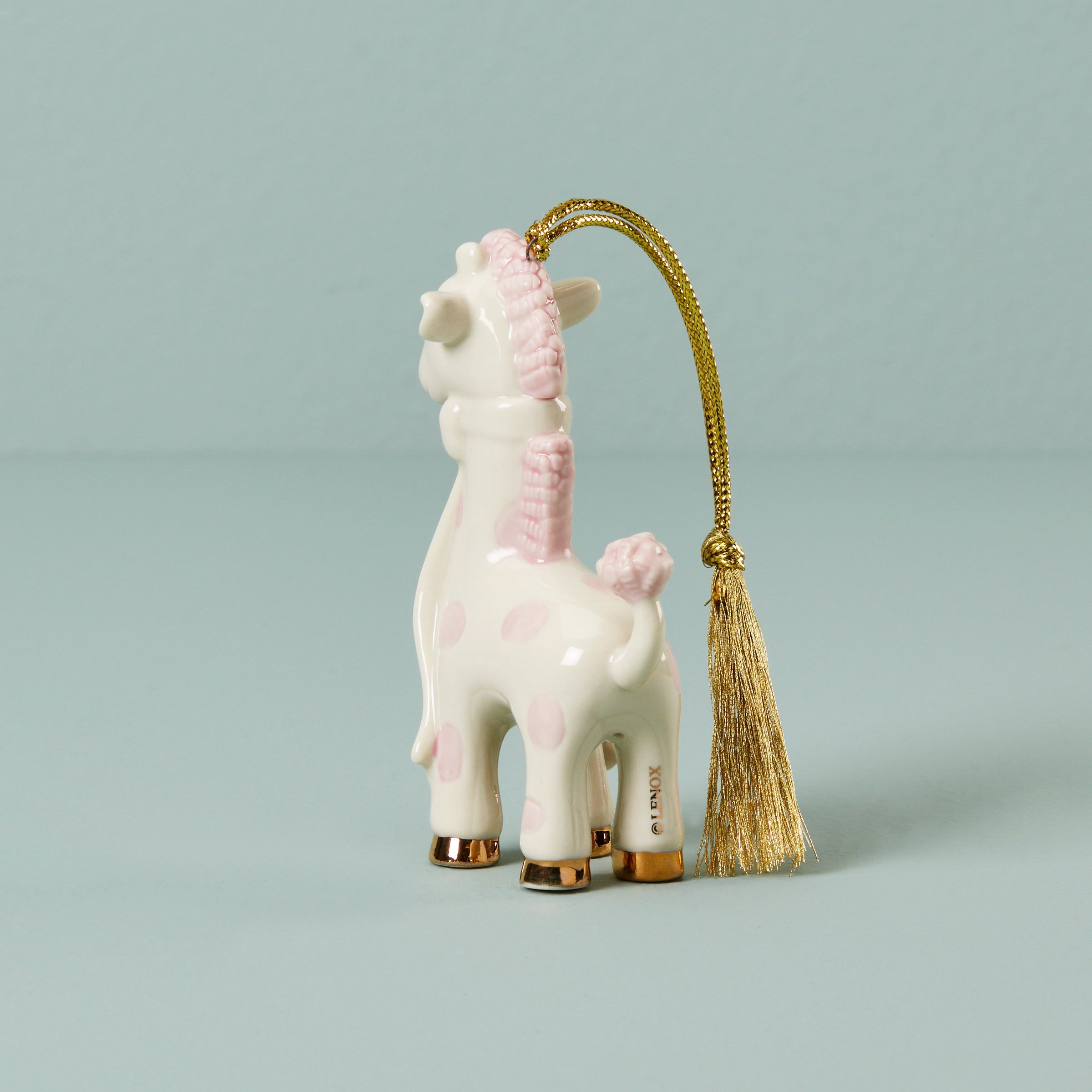 Personalized Baby's Pink Giraffe Ornament – Lenox Corporation
