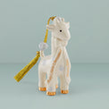 Personalized Baby's 1st Christmas Blue Giraffe Ornament