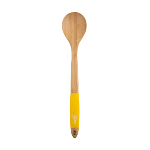 Fiesta Bamboo 5-Piece Silicone Utensil Set