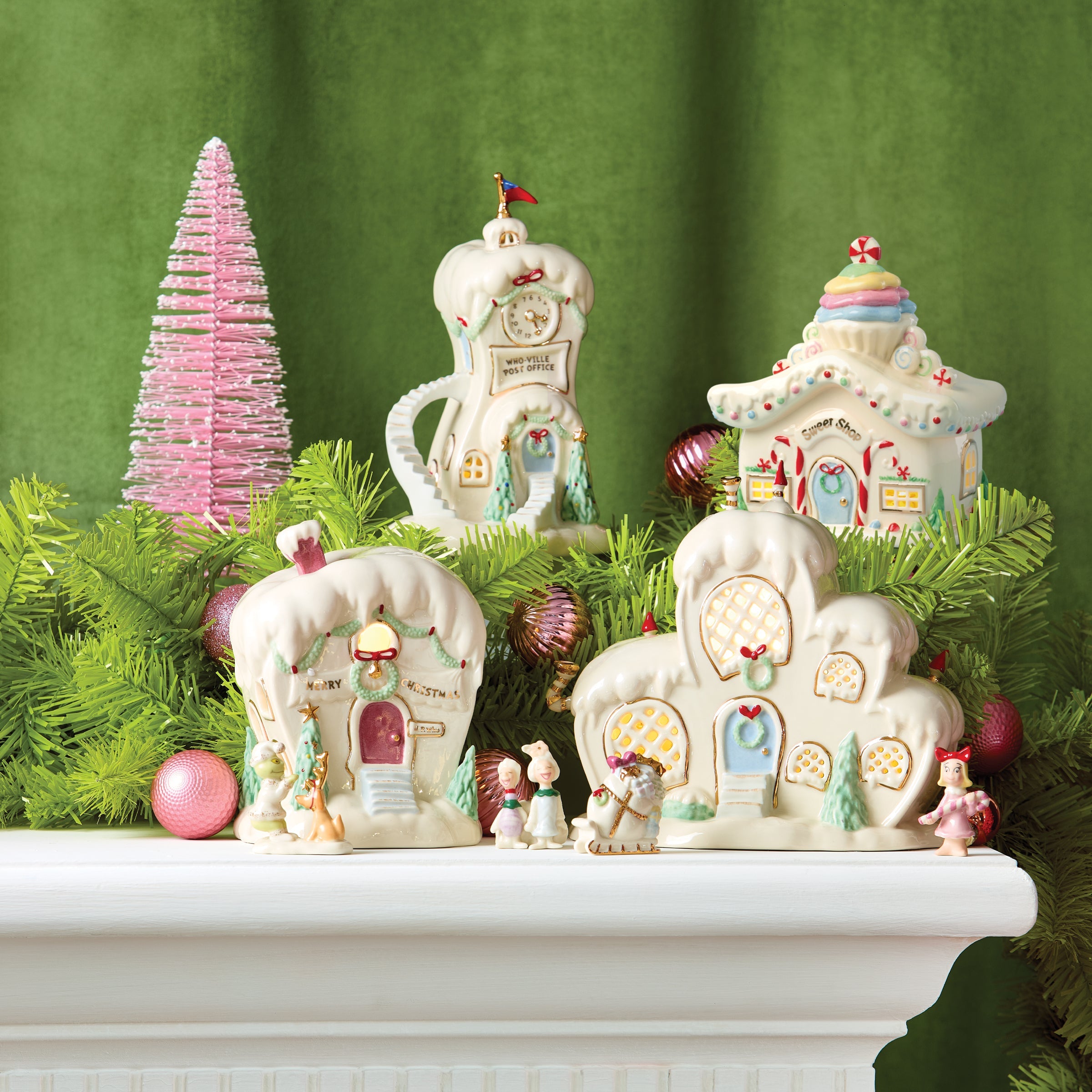 Who-Ville Post Office Lit Figurine – Lenox Corporation