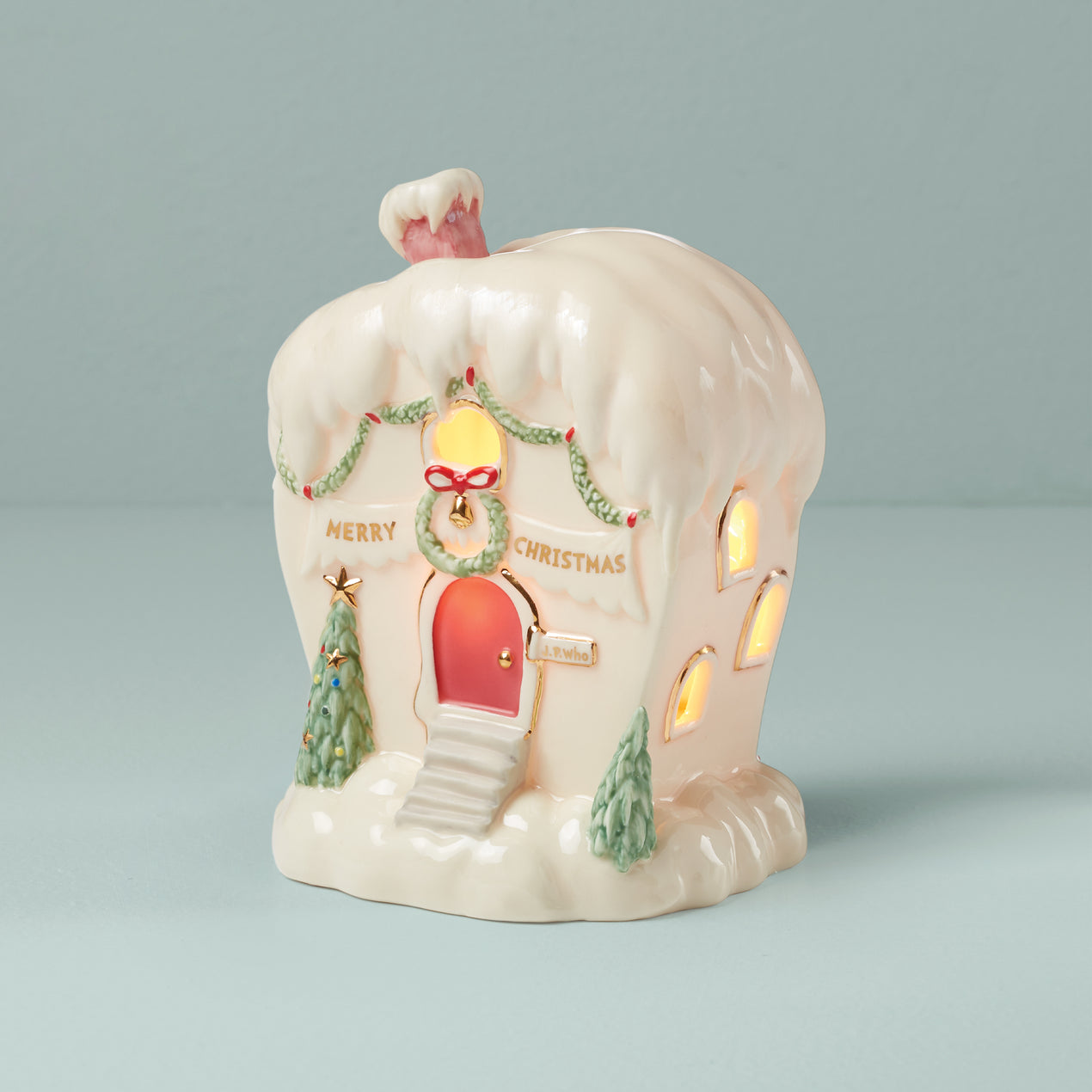 cambridge silversmiths Who-ville The House of J.P. Who Lit Figurine