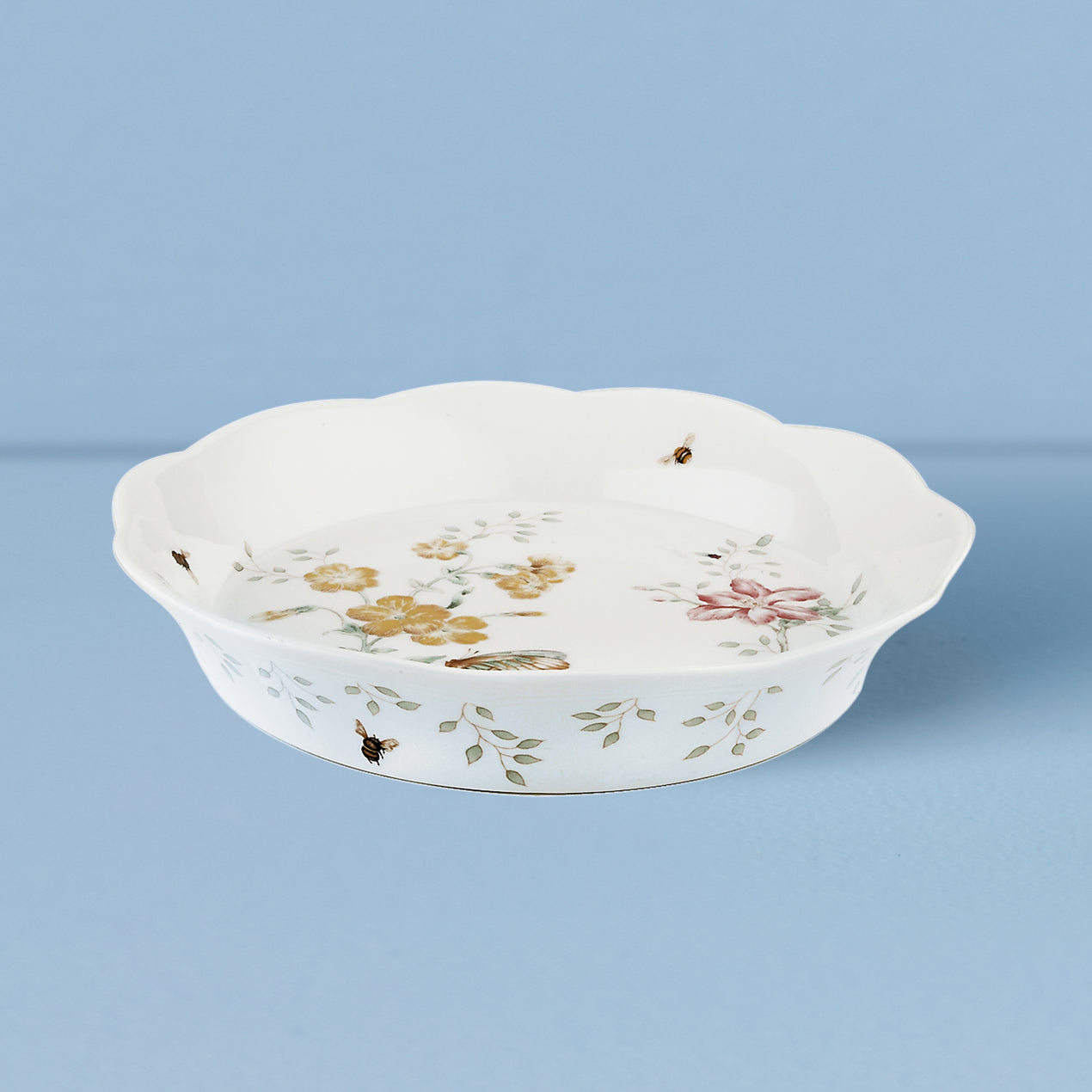 Butterfly Meadow Pie Dish