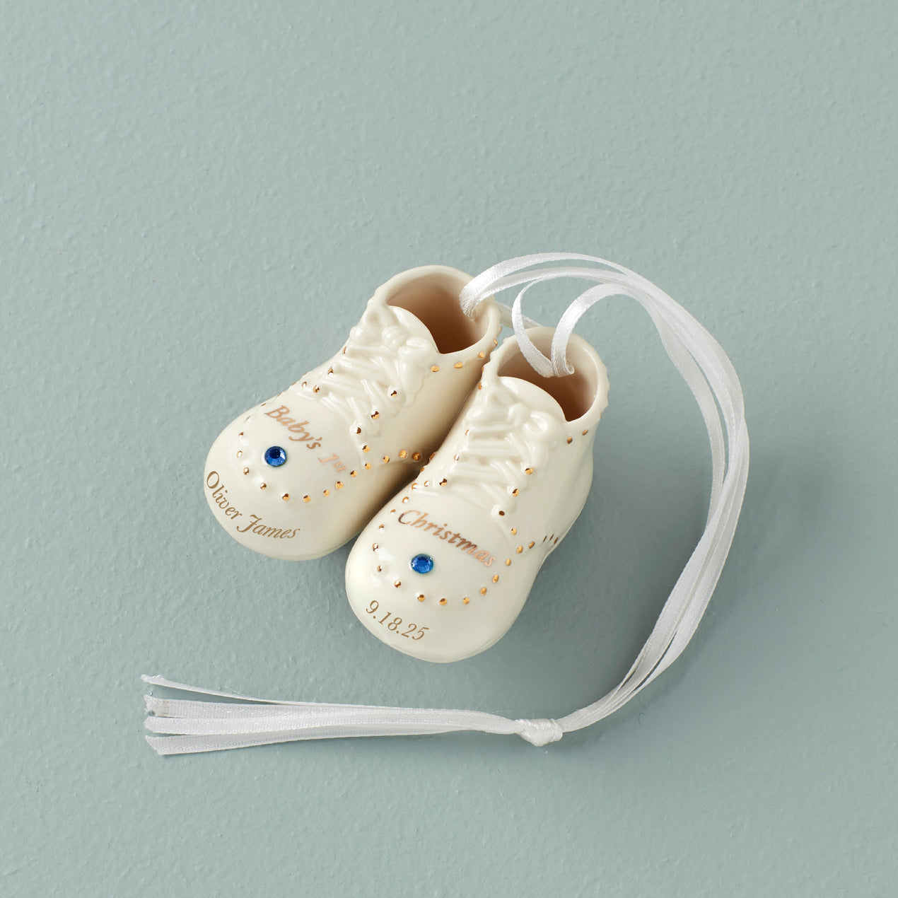 Personalized Baby's First Steps Ornament