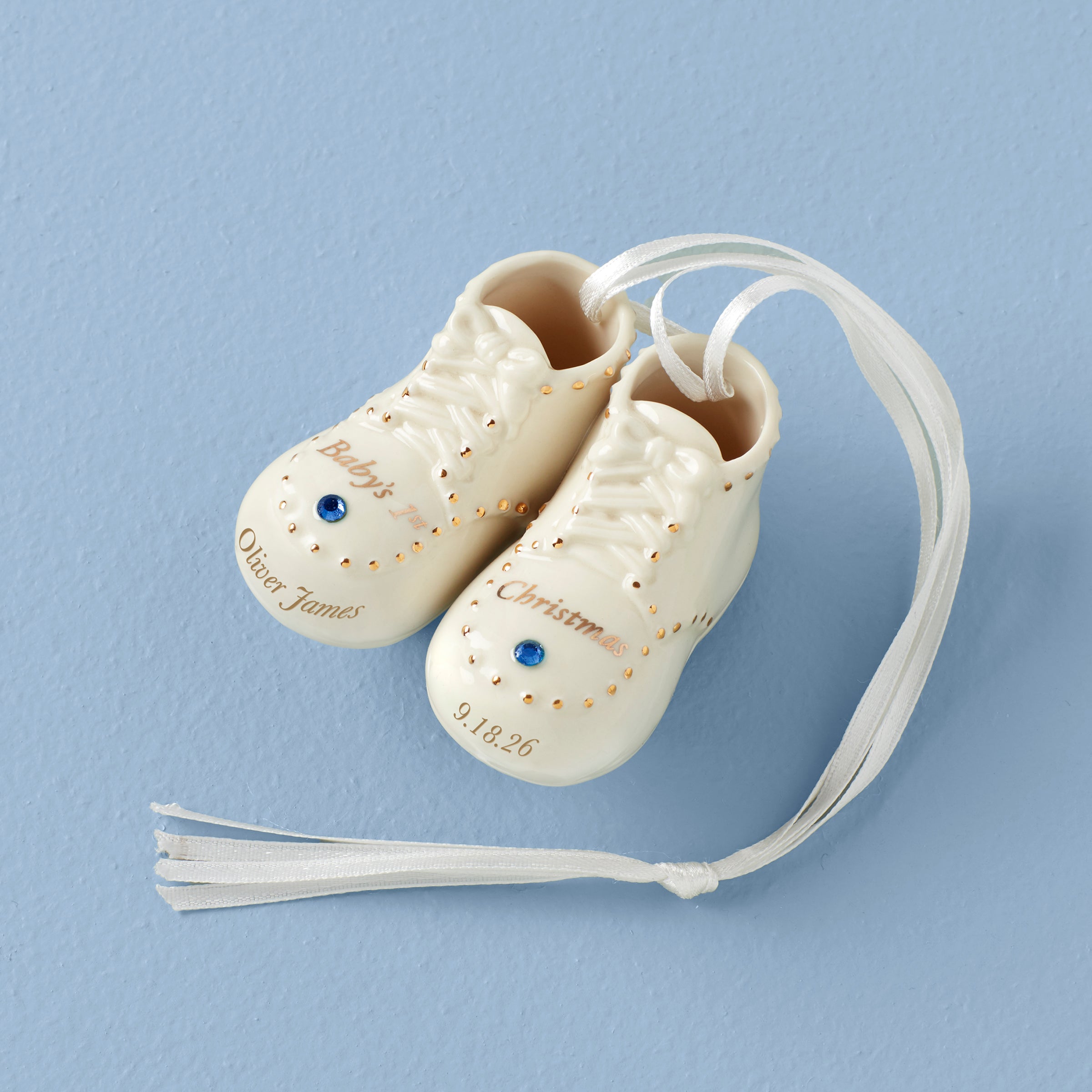 Personalized Baby's First Steps Ornament – Lenox Corporation