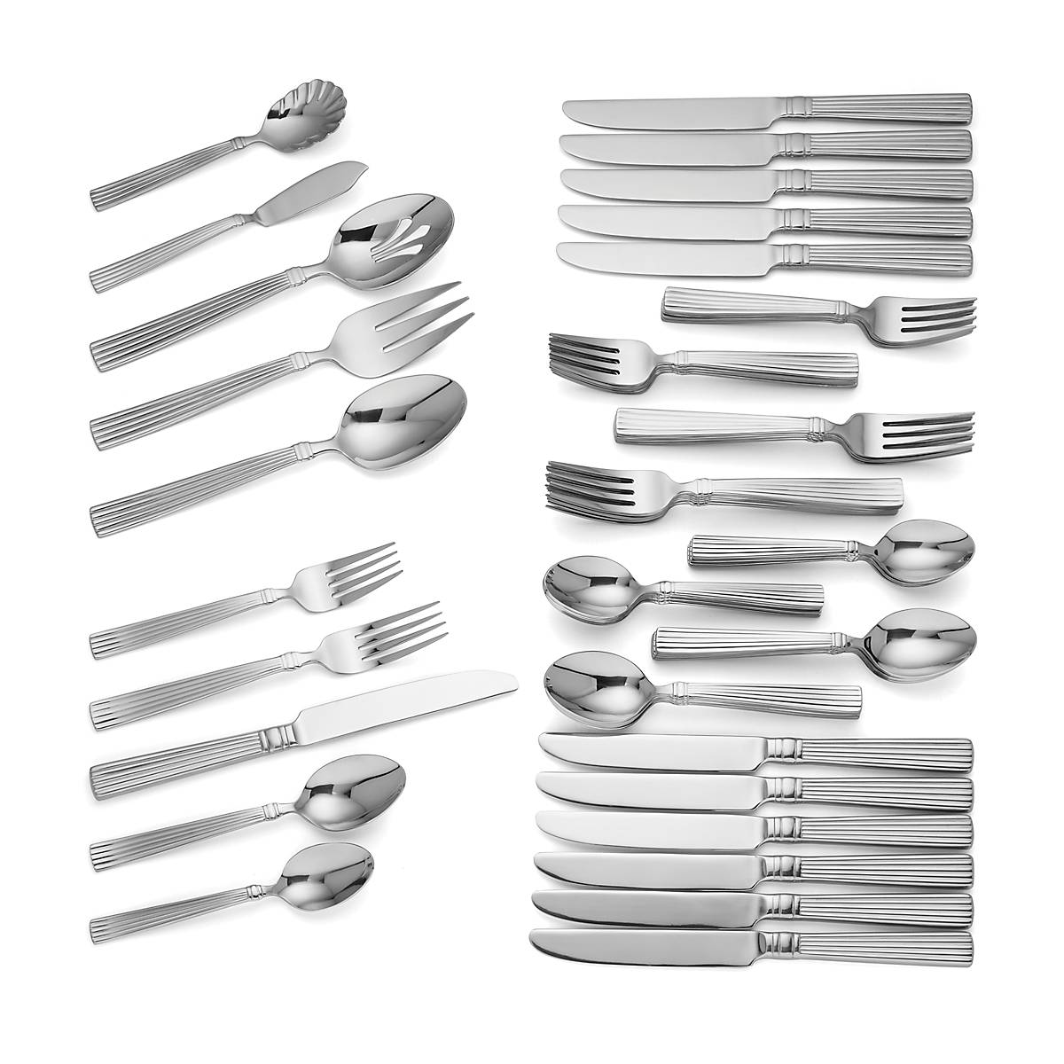 Crescendo II 65-Piece Flatware Set – Lenox Corporation