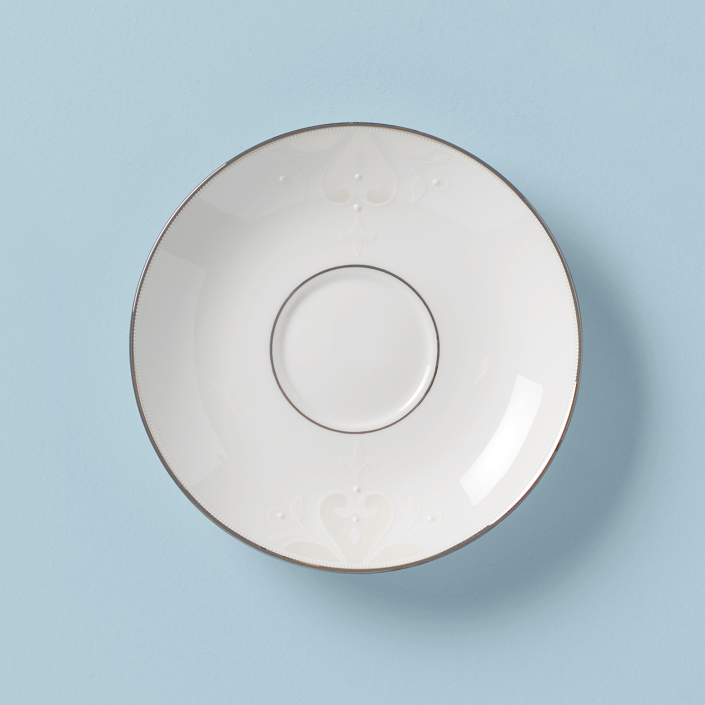 Opal Innocence Scroll Saucer – Lenox Corporation