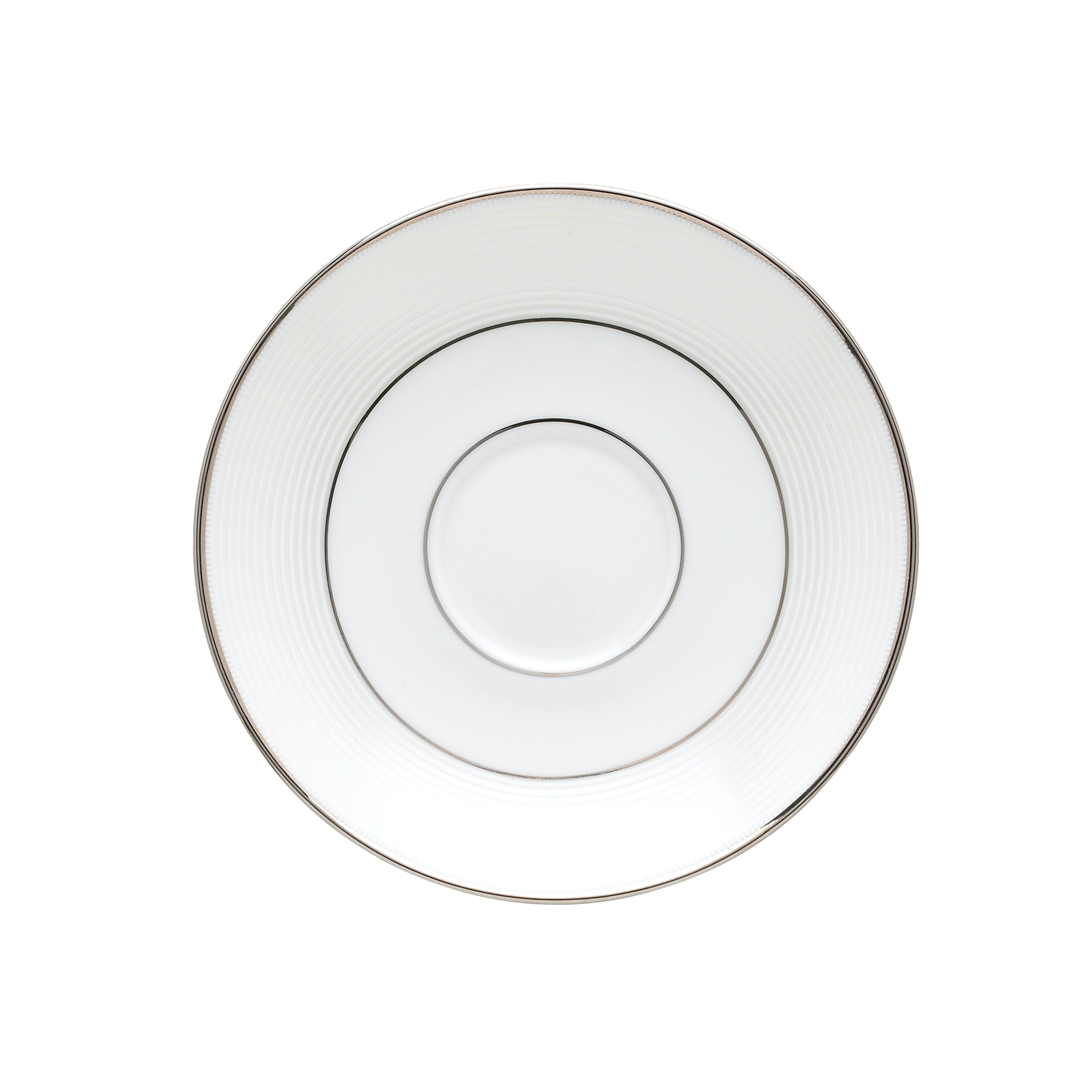 Lenox Opal Innocence Stripe Saucer
