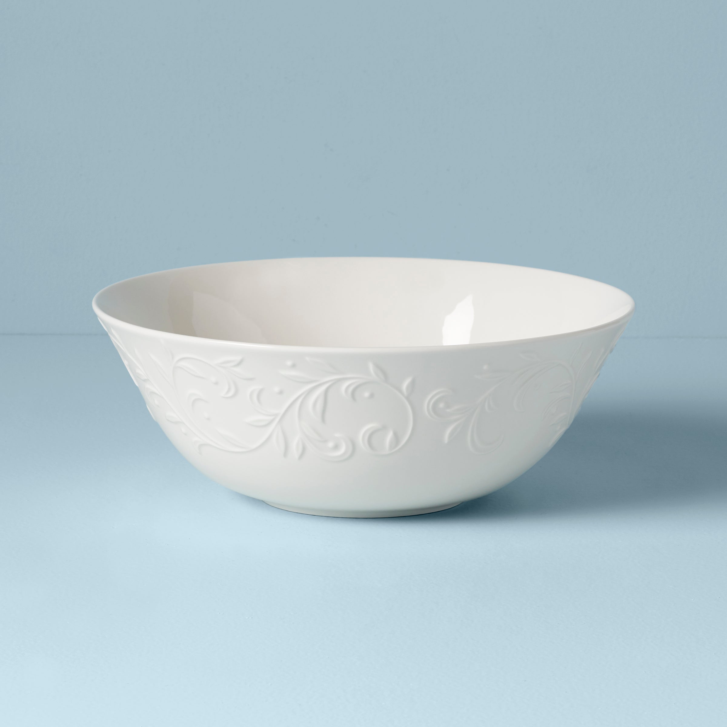 LENOX ボウル Opal Innocence Carved Serving Bowl – Lenox Corporation