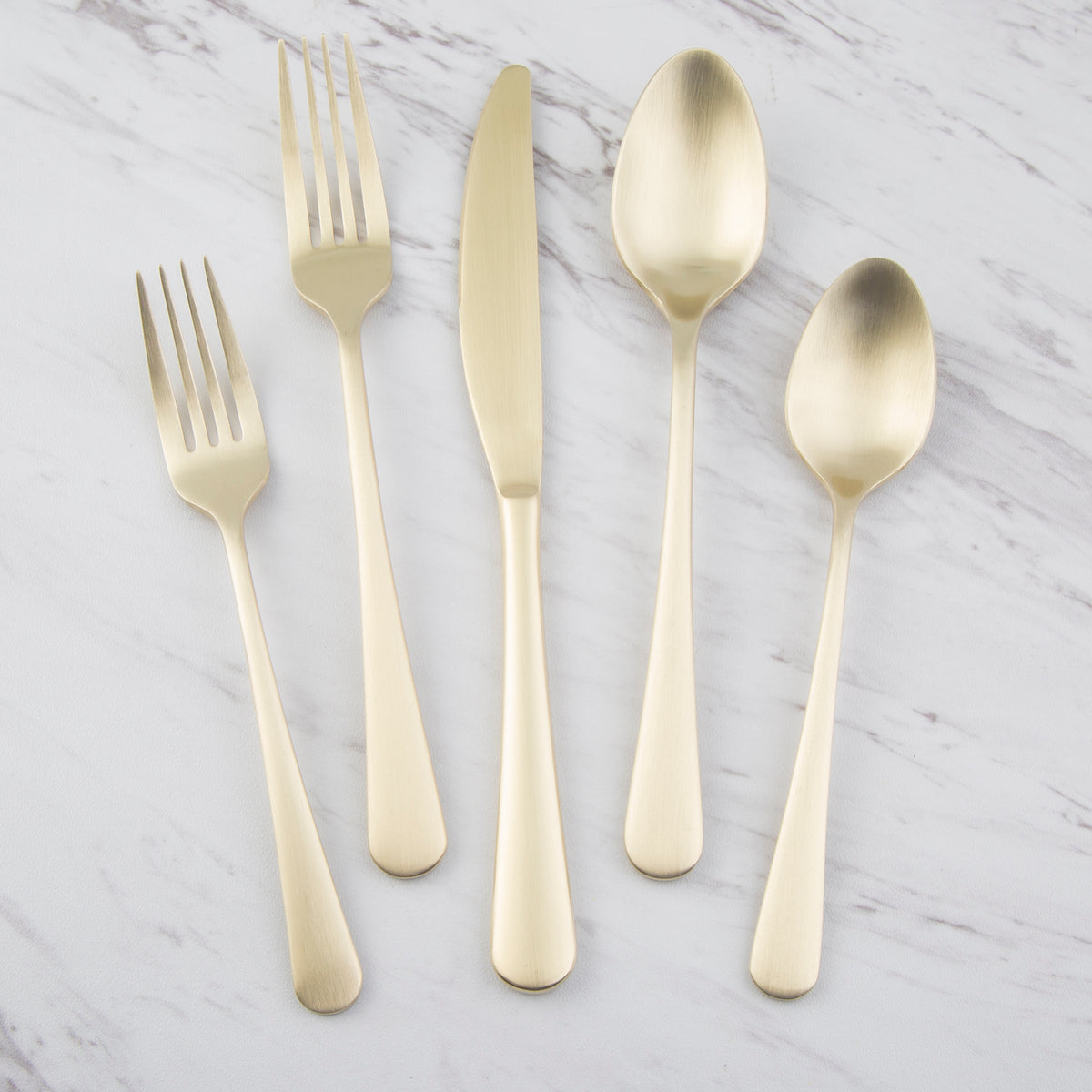 Connor Champagne 20-Piece Flatware Set