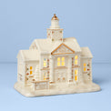 Mistletoe Park Town Hall Lit Figurine