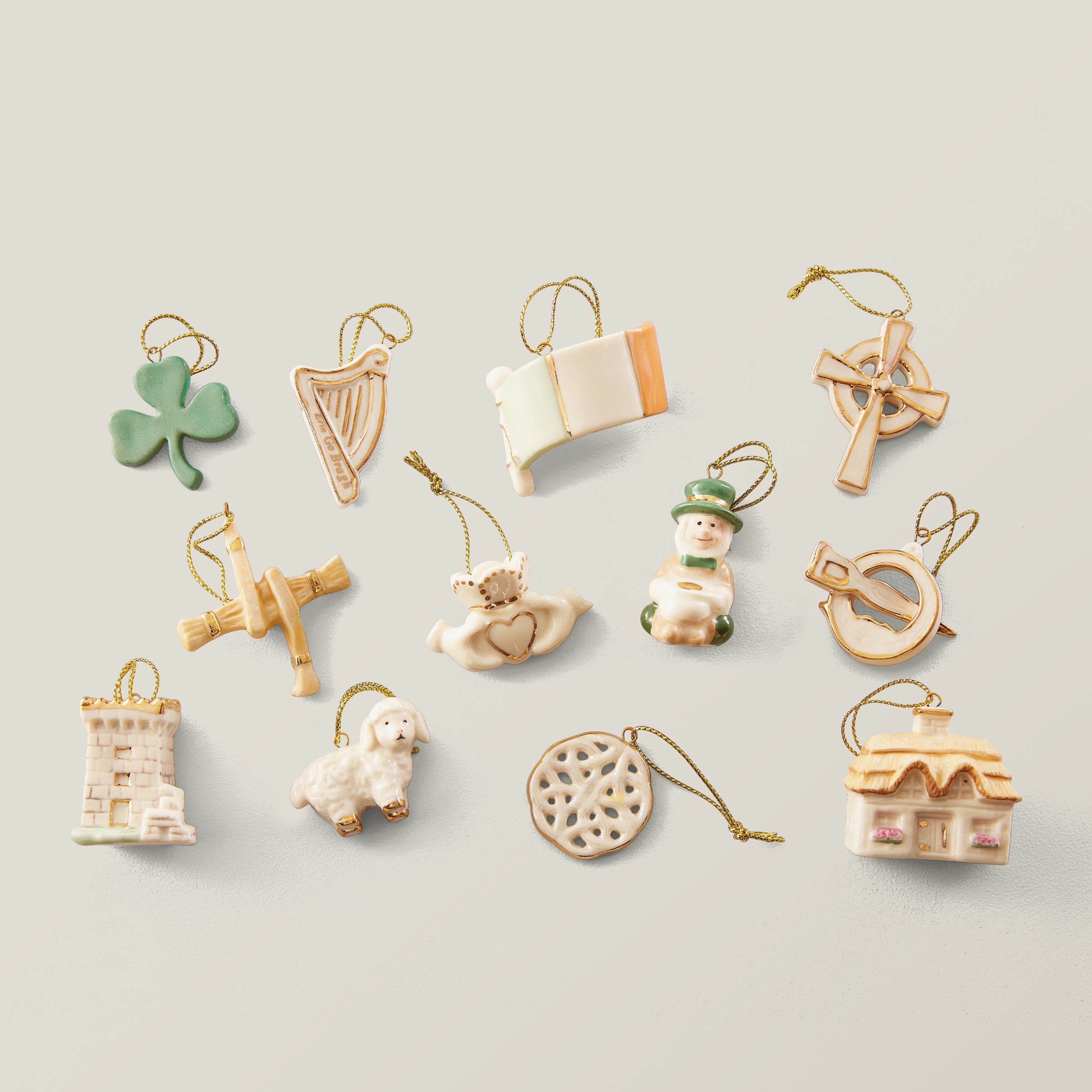 Luck of the Irish 12-Piece Mini Ornament Set – Lenox Corporation