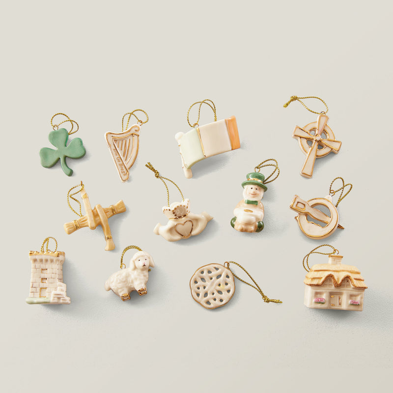 Luck of the Irish 12-Piece Ornament Set