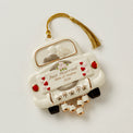 Personalized Just Married Wedding Ornament