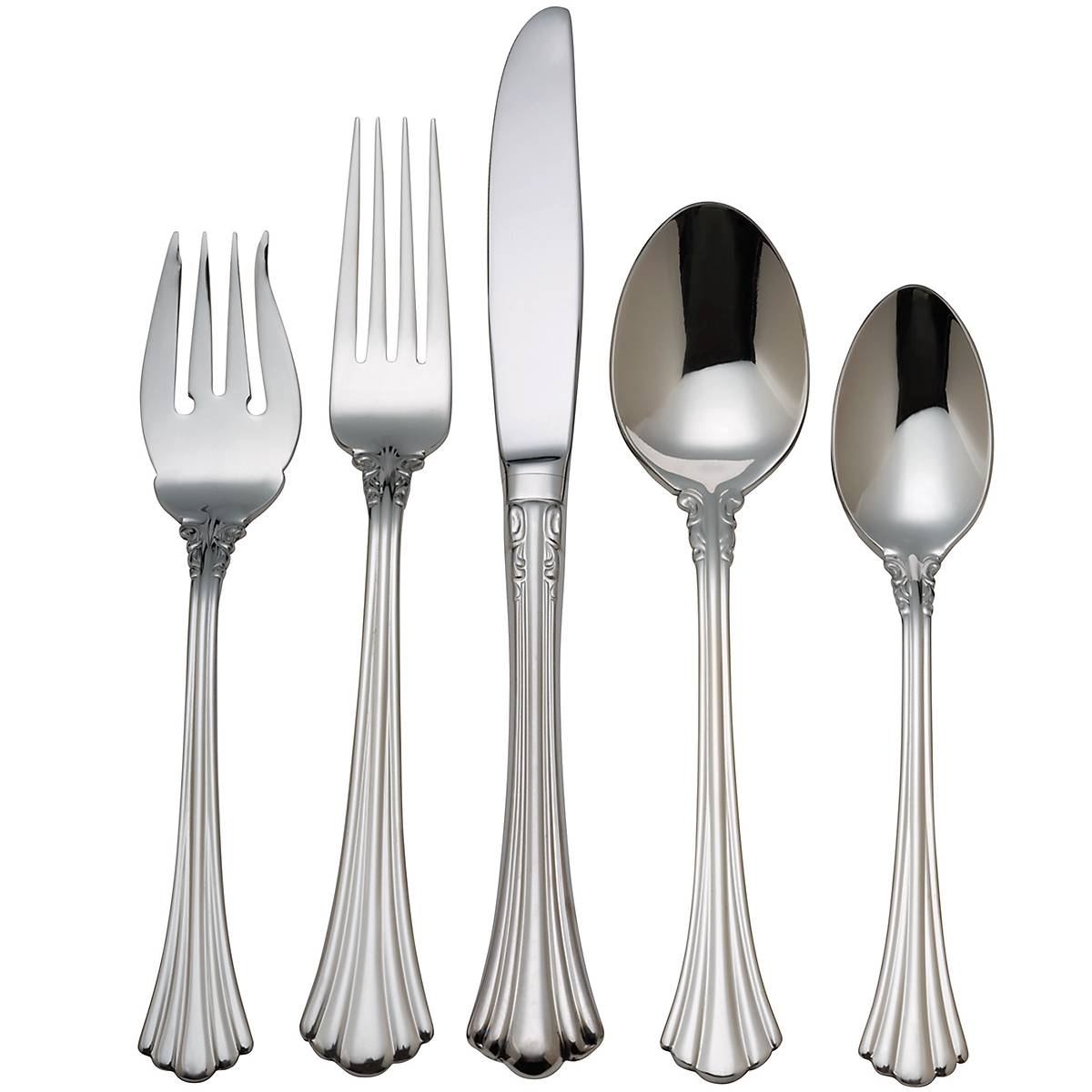 1800 5pc Flatware Place Setting by Reed & Barton - Thumbnail 2