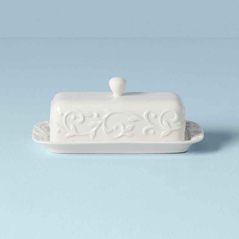 Opal Innocence Carved™ Covered Butter Dish
