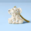 Personalized Blue Elephant Ornament