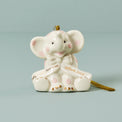 Personalized Baby's 1st Christmas Pink Elephant Ornament