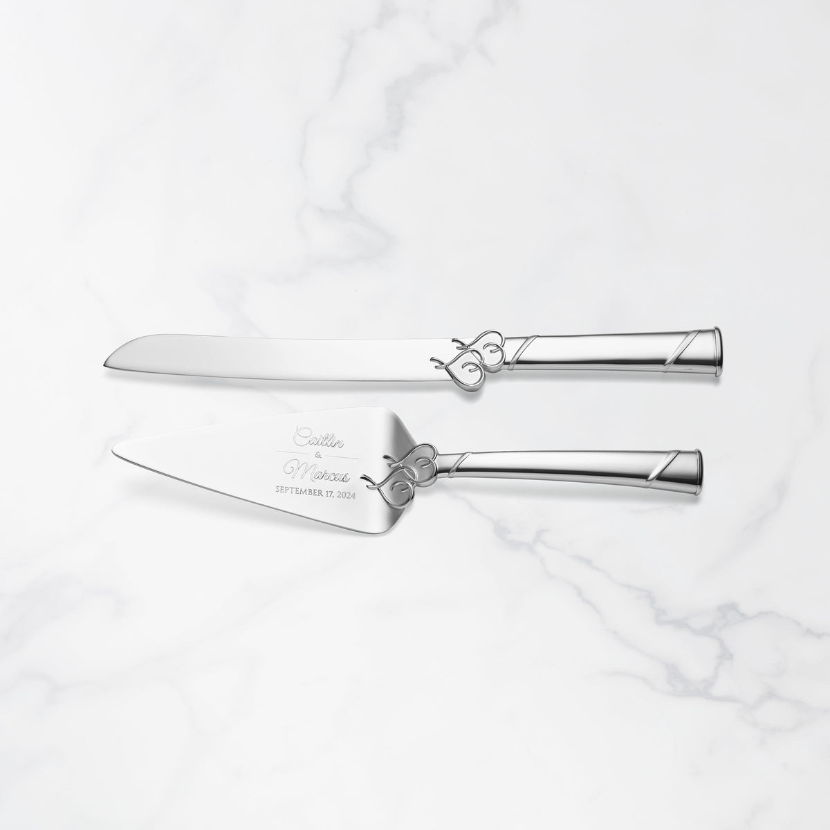 Personalized True Love Cake Knife & Server