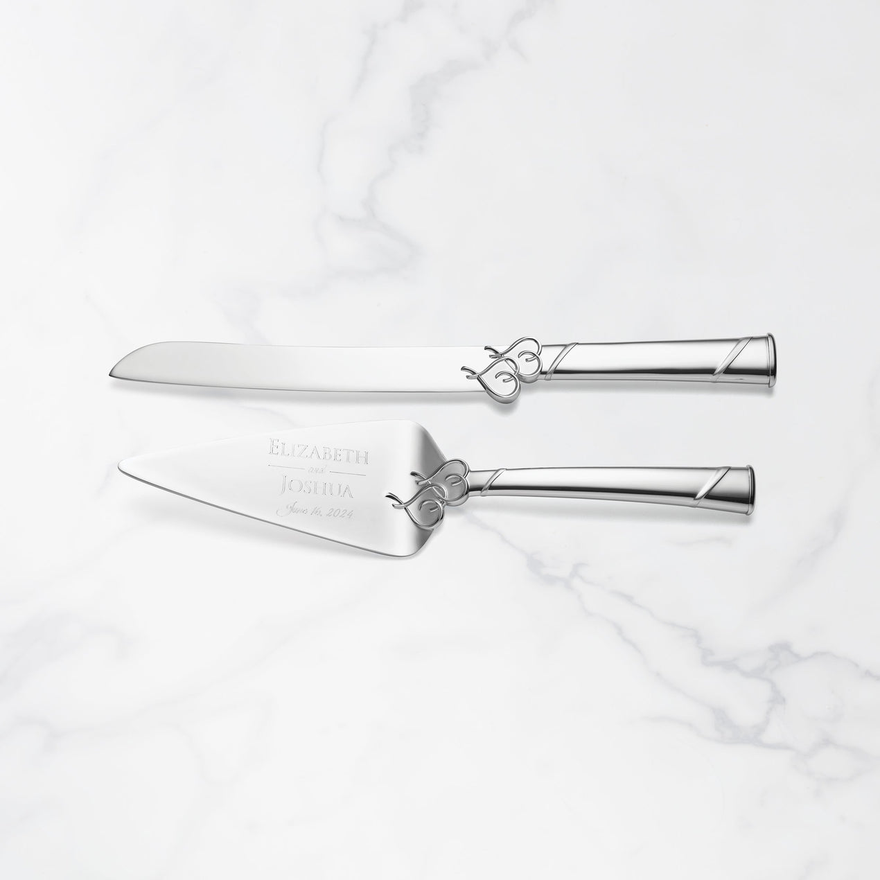 Personalized True Love Cake Knife & Server