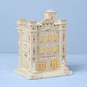 Mistletoe Park Fire House Lit Figurine