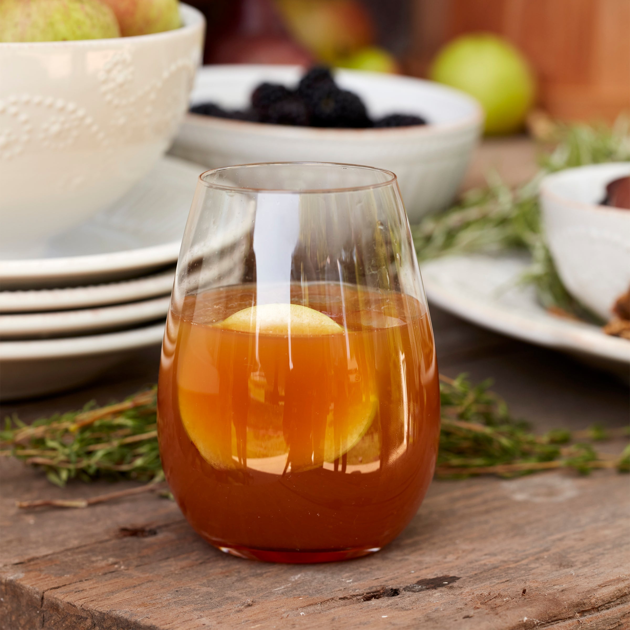 Lenox Tuscany Classics Stemless Wine Glass - Thumbnail 3