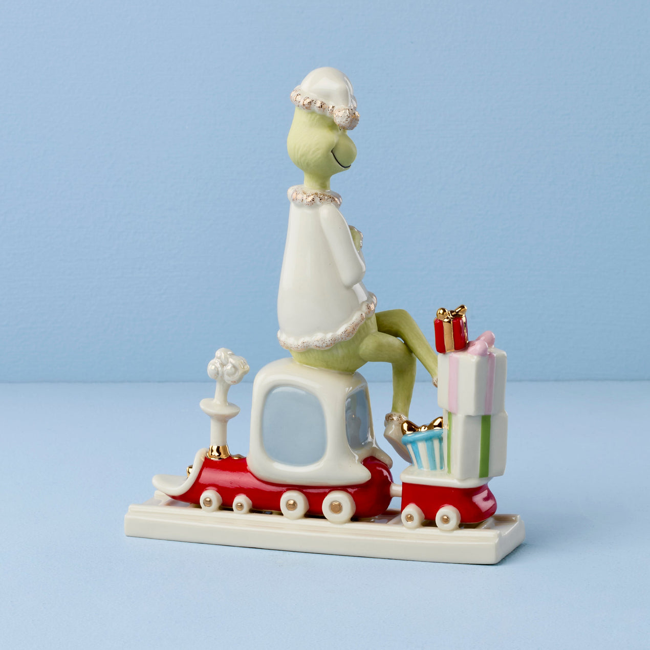 All Aboard with Mr. Grinch Figurine
