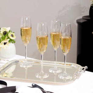 Tuscany Classics Champagne Flute Glasses, Set of 6