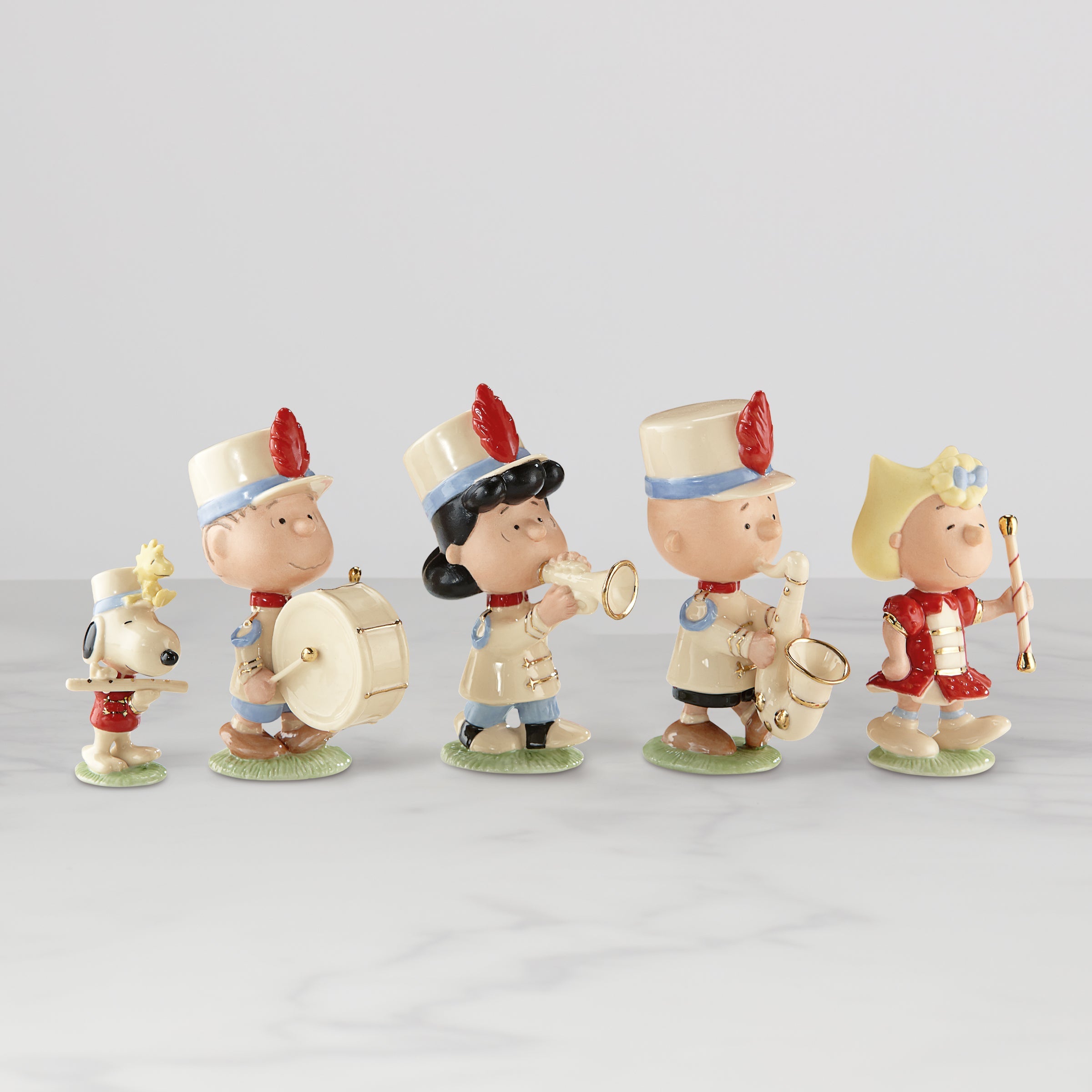 Peanuts 5-Piece Marching Band Figurine Set – Lenox Corporation