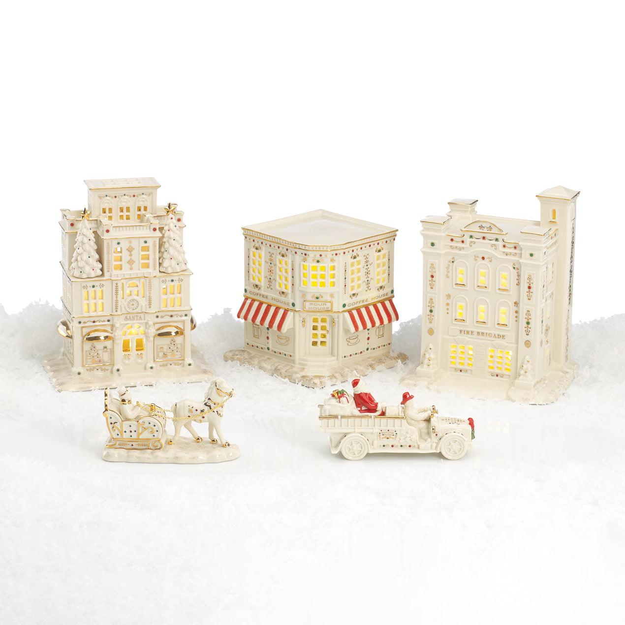 Mistletoe Park Coffee Shop Figurine