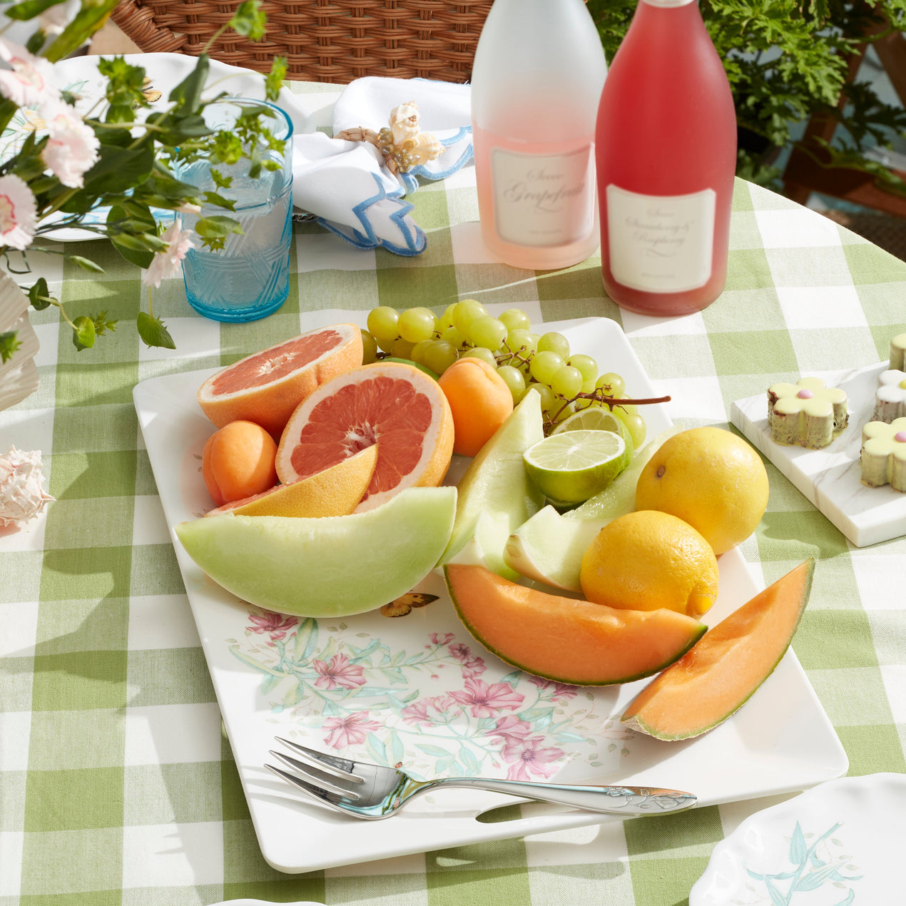 Butterfly Meadow Melamine® Handled Serving Tray