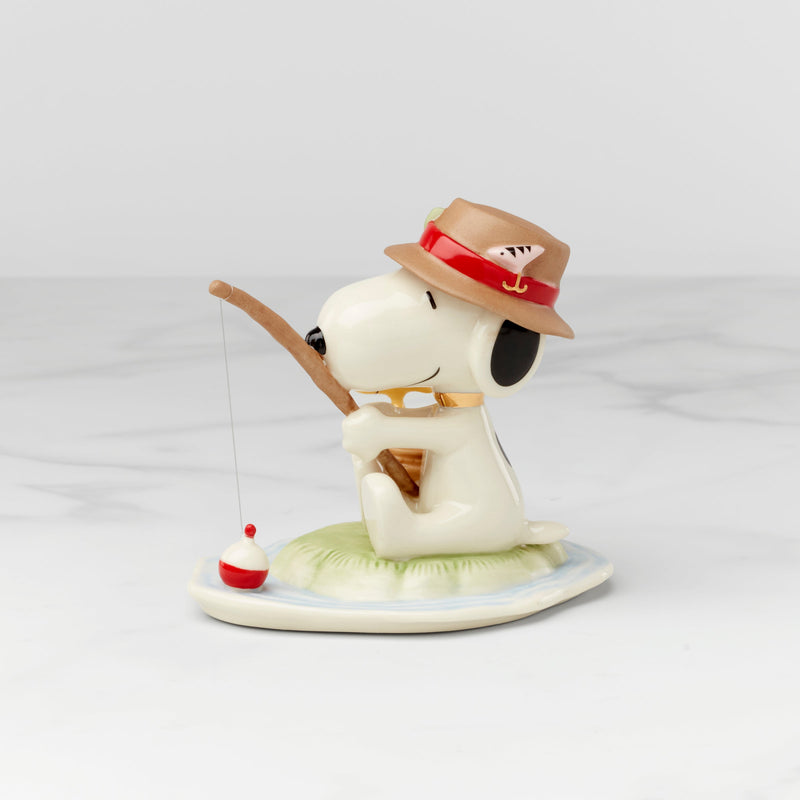 Peanuts Fishing Buddies Figurine