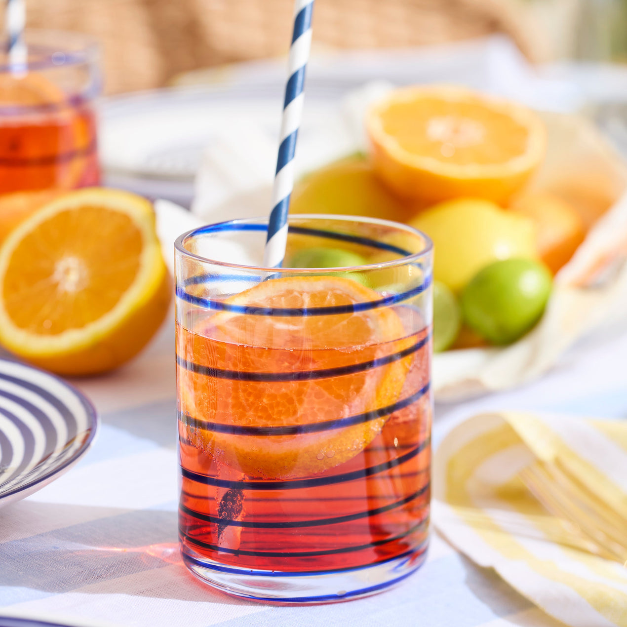 Charlotte Street Double Old Fashion Glasses - Set Of 2