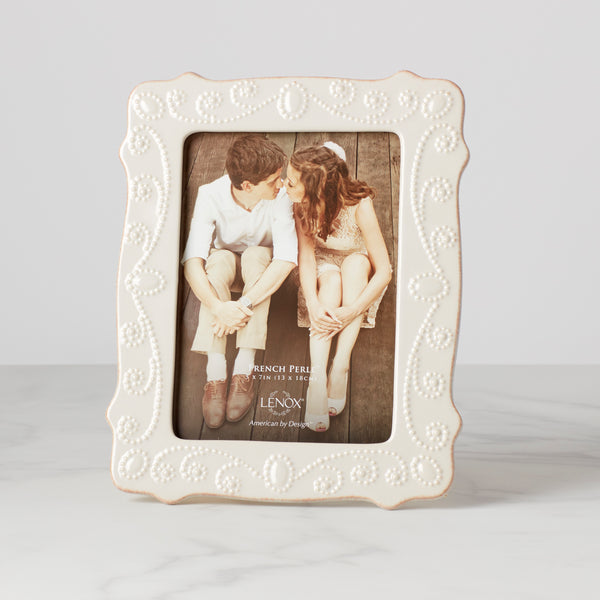 French Perle White 5x7 Photo Frame – Lenox Corporation